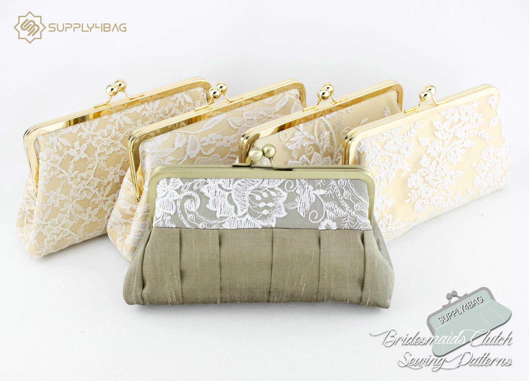 DIY Personalized Wedding Clutch for Bridal & Bridesmaids | SUPPLY4BAG