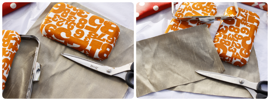 Make a Fabric Covered Box clutch, clamshell box clutch making, tutorial for box clutch making