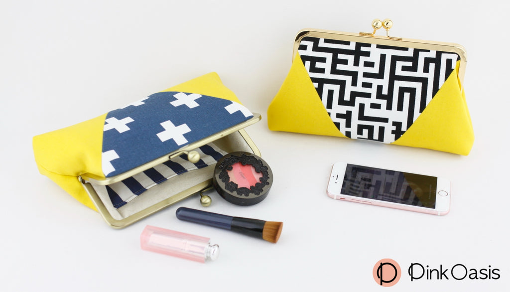Stylish Handmade Makeup Clutch Bag for Your Best Friend | PINKOASIS