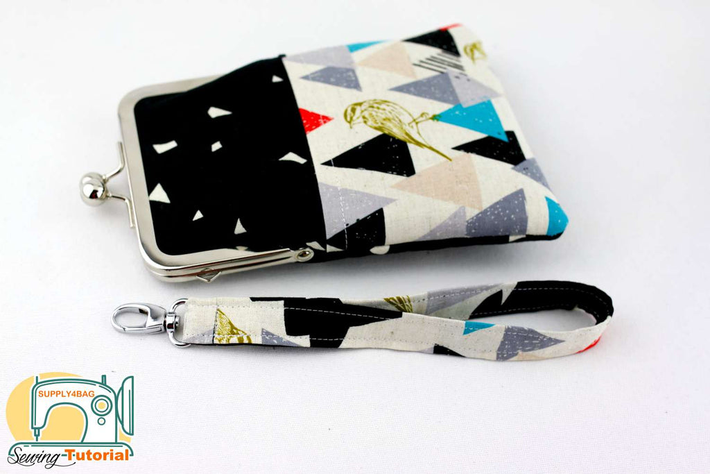 Add a Detachable Wristlet Strap for Clutch Bag