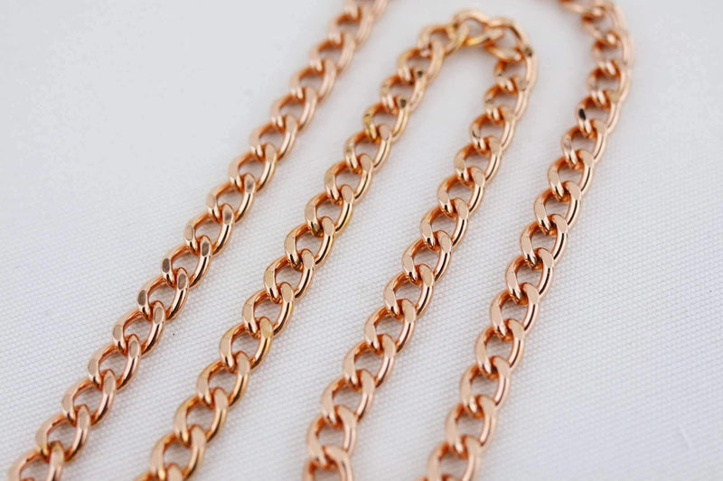 22 inch Rose Gold Metal Purse Chain, Handbag Hardware | SUPPLY4BAG