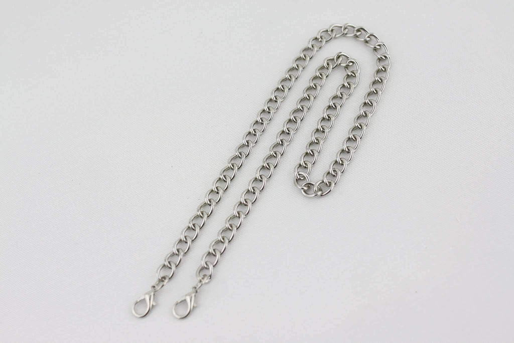 silver purse chain