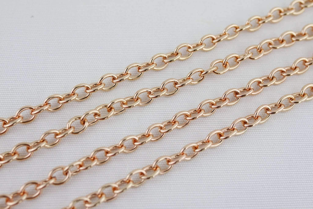 rose gold handbag chain