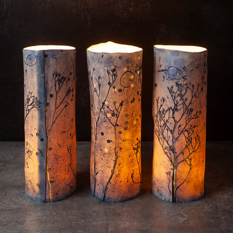 Tall Tealight Vases