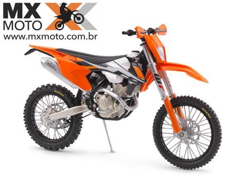 Miniatura Moto De Ferro Cross Trilha Yamaha Na Caixa 1:12