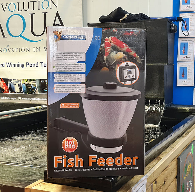 superfish koi pro fish feeder