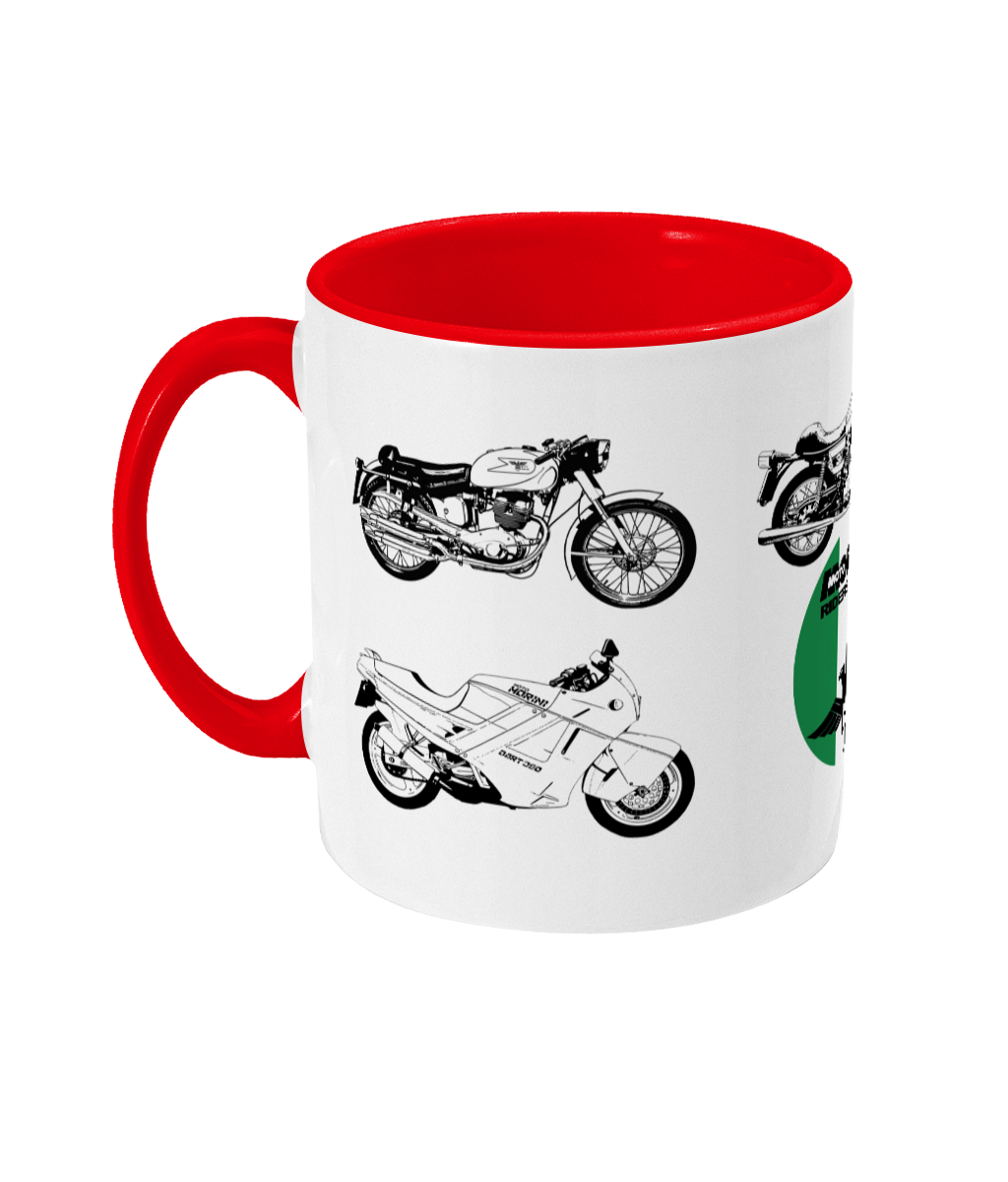 Vintage Moto Morini Badge Coffee Mug