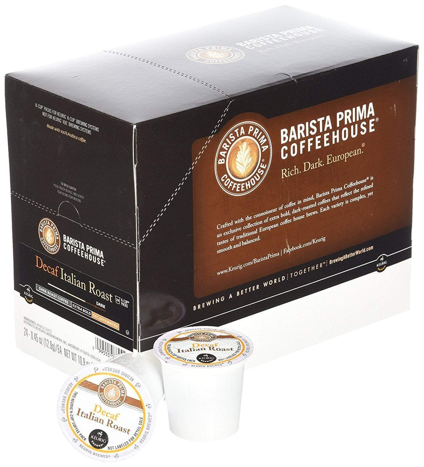 Savoring Perfection: A Deep Dive into Barista Prima's Decaf Italian Roast  K-Cup Pods, by Kcups forsale, Oct, 2023