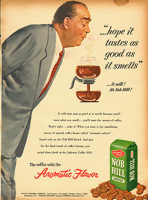 Nob Hill vintage ad