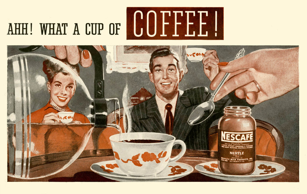 Nescafe vintage ad