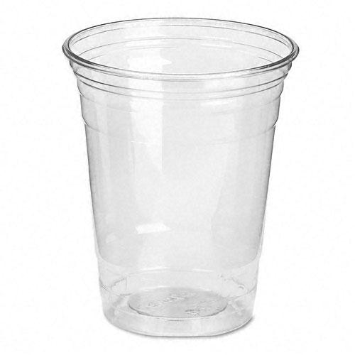 clear plastic coffee cups