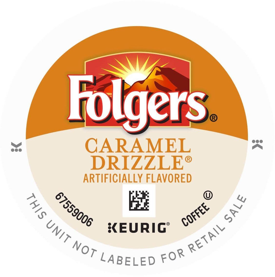 Folgers Caramel Drizzle KCup® Pods 24ct Folgers