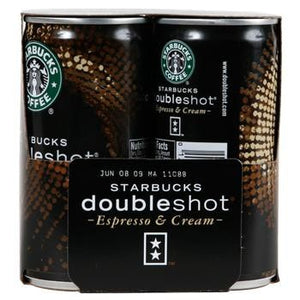 starbucks doubleshot espresso drink cans 5oz