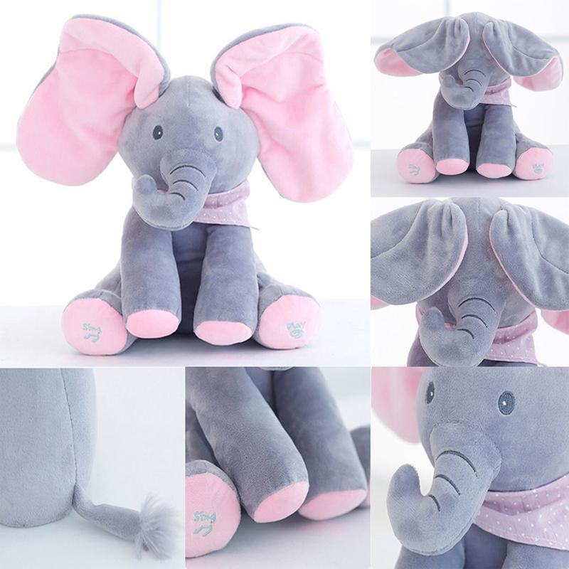 peluche elephant cache cache