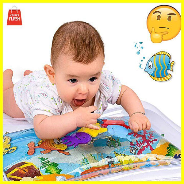 Tapis De Jeu D Eau Gonflable Pour Bebe Ventesflashfrance