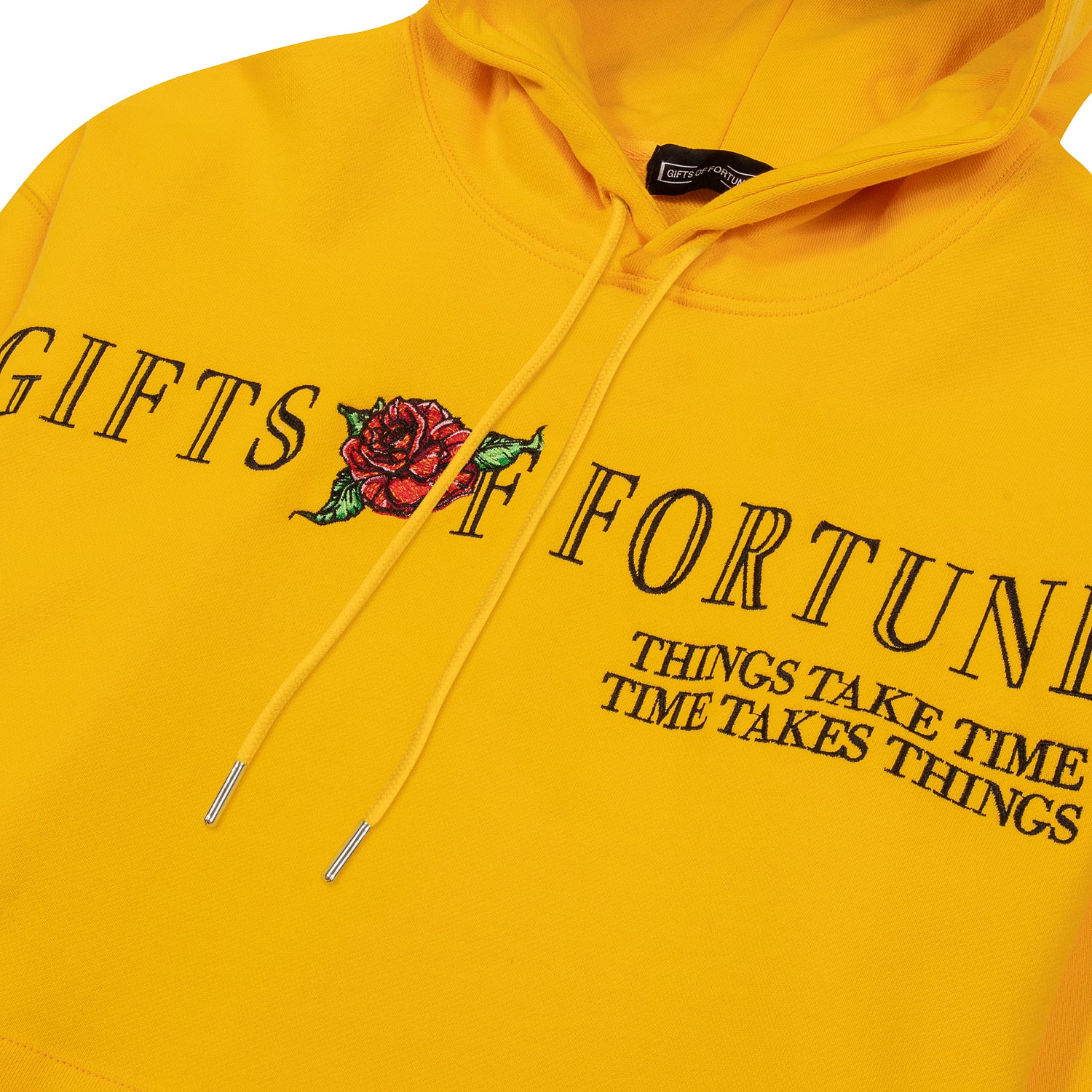 Life and death Hoodie Mustard