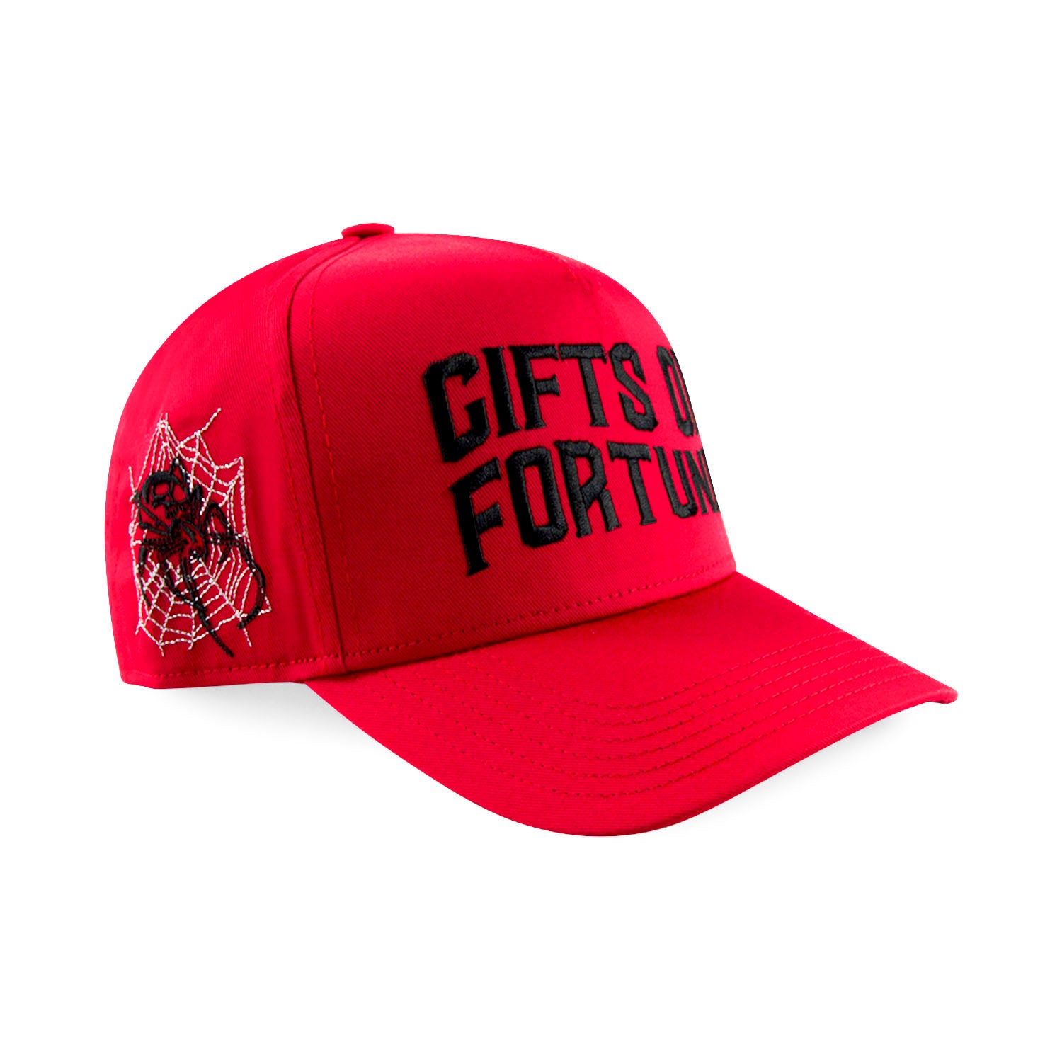 Red/Black Black Widow Trucker