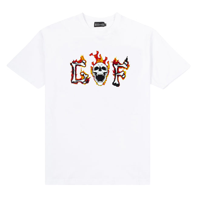 white skull tshirt