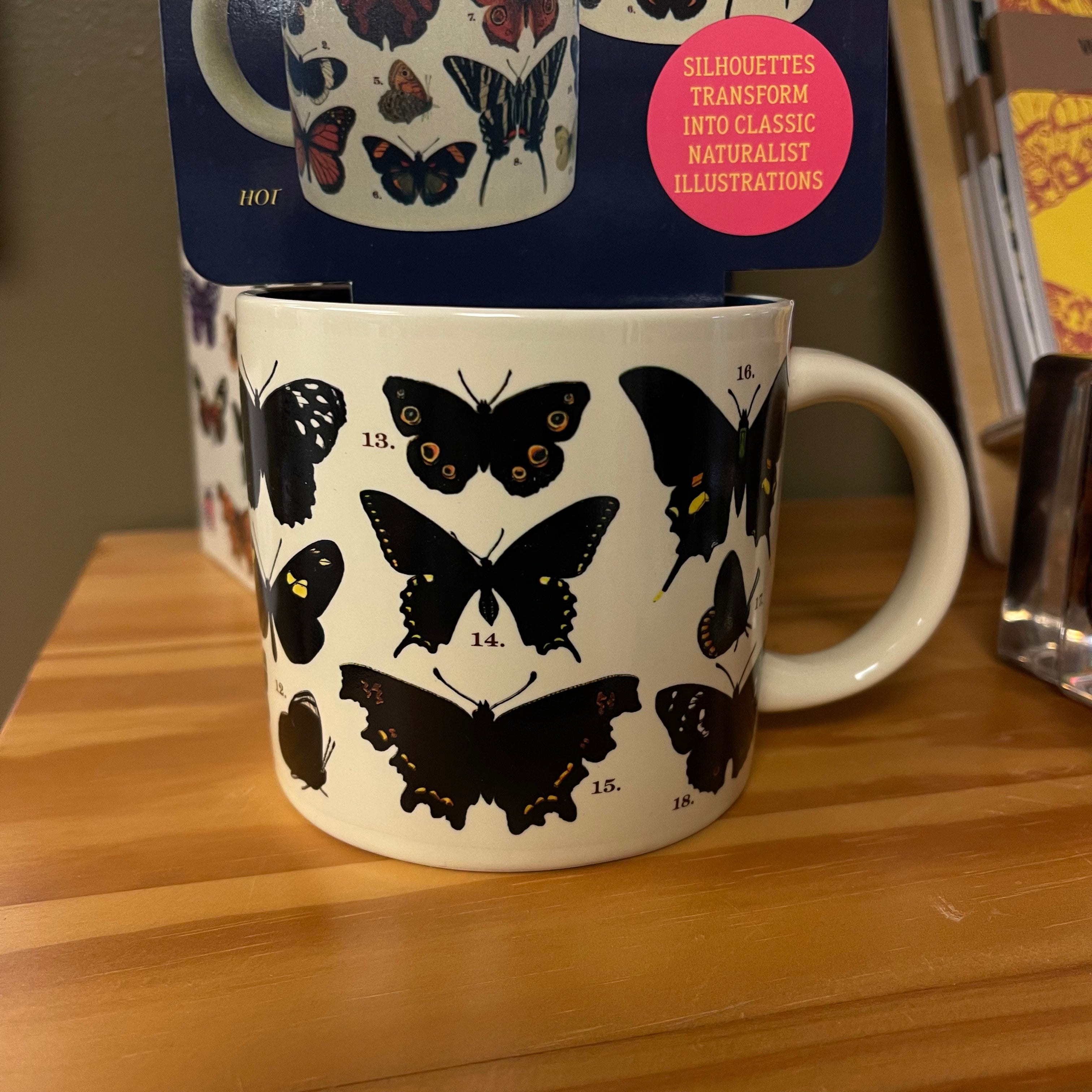 Butterflies Heat Changing Mug