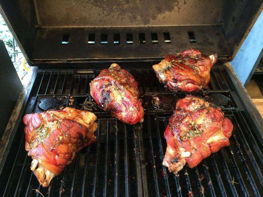 Mentor passen Galopp schweinshaxe kochen und grillen Heu Hinweis Panel