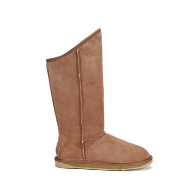 Luxe classic Cosy pull on ugg style tall boot with our trademark