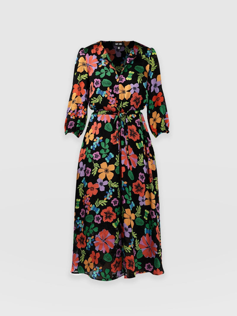 Putney Dress Pop Floral - Women's Dresses | Saint + Sofia® USA – Saint ...