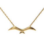 Magnificent Frigatebird Necklace 14k Gold