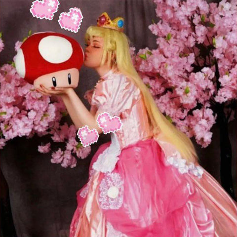 I'm Not a Glitch Cosplaying as Princess Peach