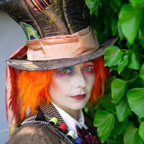 No Name Cosplay Dressed as the Mad Hatter from Alice in Wonderland