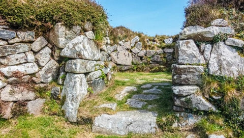 Chysauster Ancient Village, Penzance, Cornwall