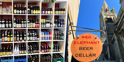 The Rede Elephant Beer Cellar and Tasting Room in Truro, Cornwall