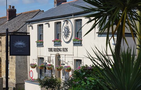 The Rising Sun Pub in Truro, Cornwall.