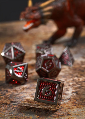 Red Dragonhide Set of 7