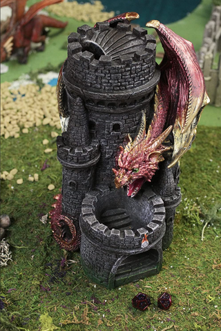 Dragons Keep Dice Tower - Red Dragon