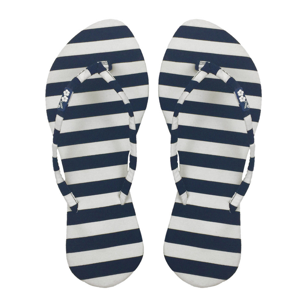 nautical flip flops