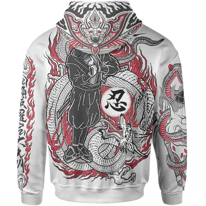 Shinobi Zip Hoodie - Lunafide