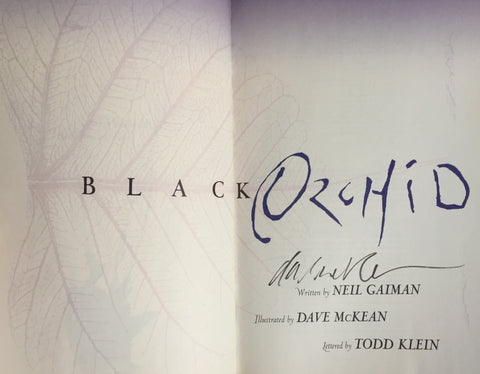 black orchid deluxe edition neil gaiman
