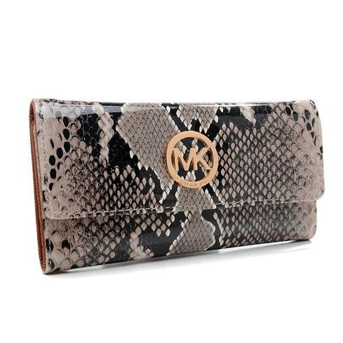 michael kors wallet snakeskin