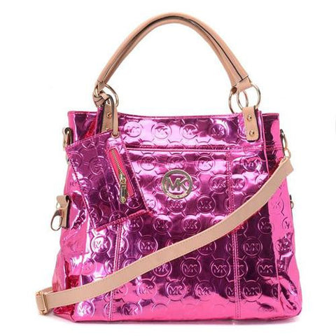 michael kors monogram pink