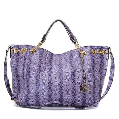 michael kors large purple