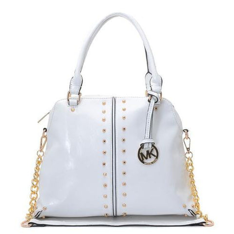 michael kors bowling satchel