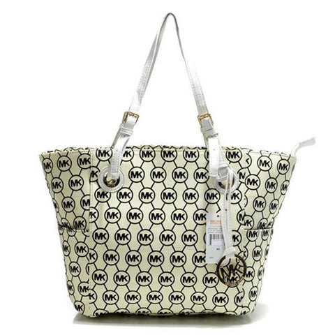 michael kors monogram white