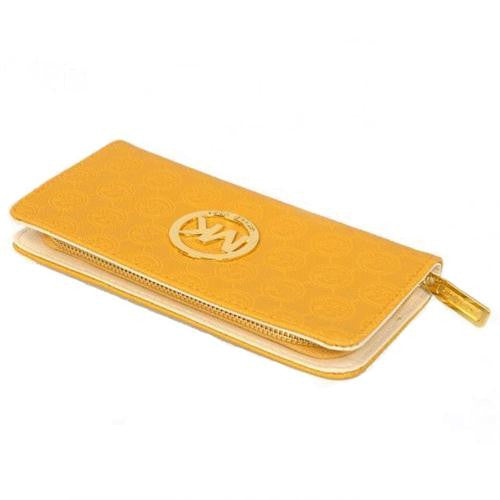 yellow mk wallet