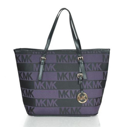 Michael Kors Logo Signature Large Purple Totes Outlet – Michael Kors STORE and CO.