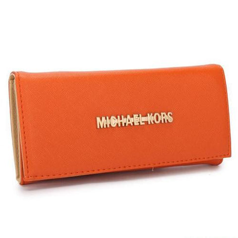 orange mk wallet