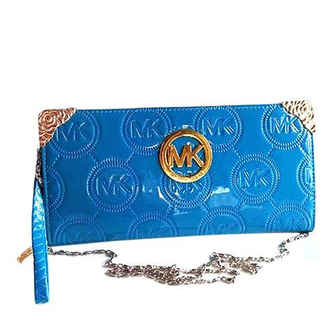 michael kors small blue purse