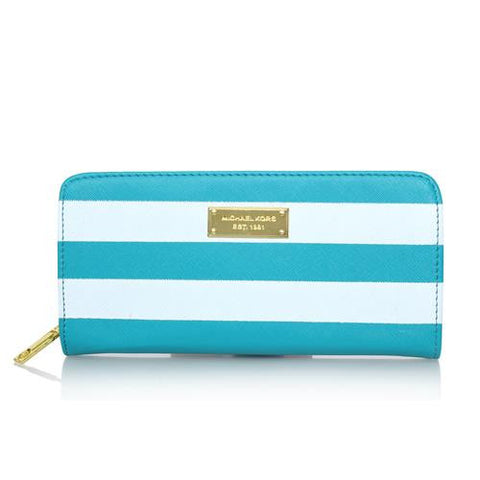 michael kors striped wallet