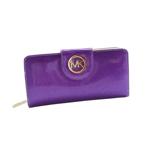 michael kors violet wallet