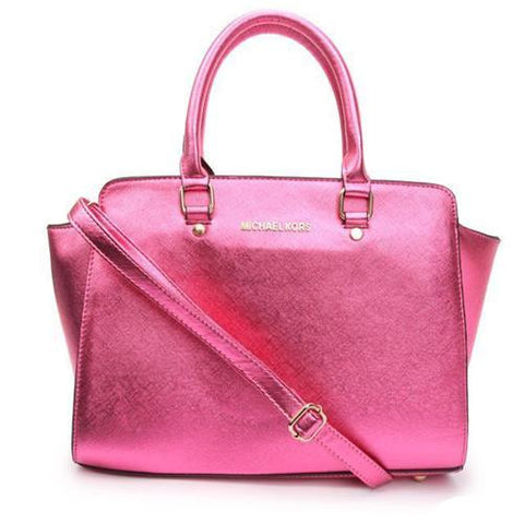 michael kors selma large pink