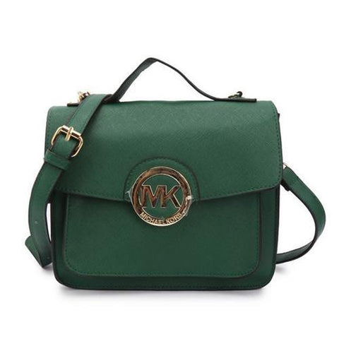 michael kors green crossbody bag